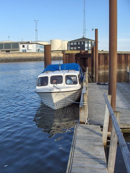 For enden af rampen i Esbjerg havn